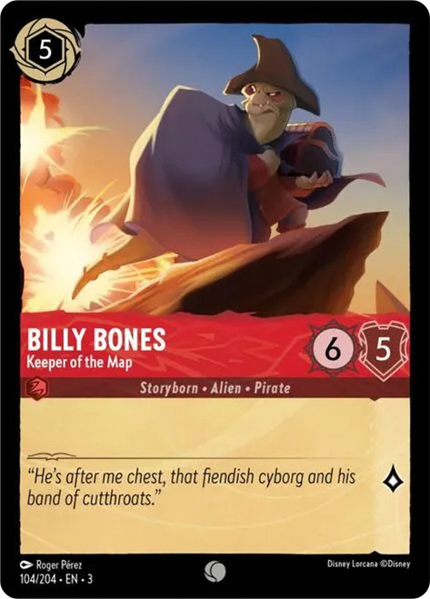 Billy Bones Keeper Of The Map