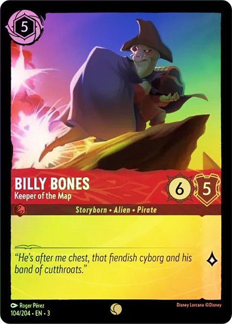 Billy Bones Keeper Of The Map