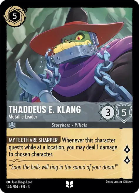 Thaddeus E Klang Metallic Leader