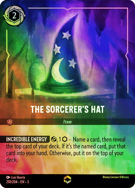 The Sorcerer's Hat (Enchanted)
Into the Inklands
Single
Lorcana