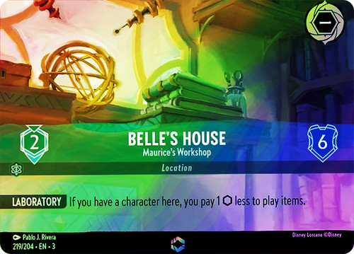 Belle's House - Maurice's Workshop (Enchanted)
Into the Inklands
Single
Lorcana