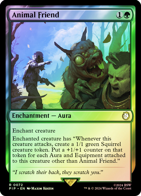 Animal Friend\nFallout Commander\nSingle\nMagic The Gathering