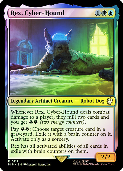 Rex, Cyber-Hound\nFallout Commander\nSingle\nMagic The Gathering