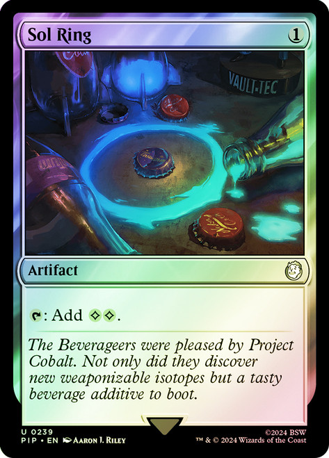 Sol Ring\nFallout Commander\nSingle\nMagic The Gathering