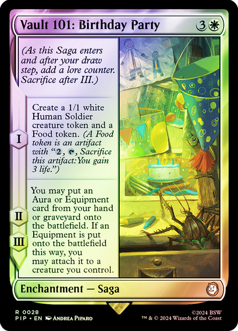 Vault 101: Birthday Party\nFallout Commander\nSingle\nMagic The Gathering