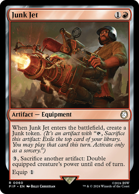 Junk Jet\nFallout Commander\nSingle\nMagic The Gathering