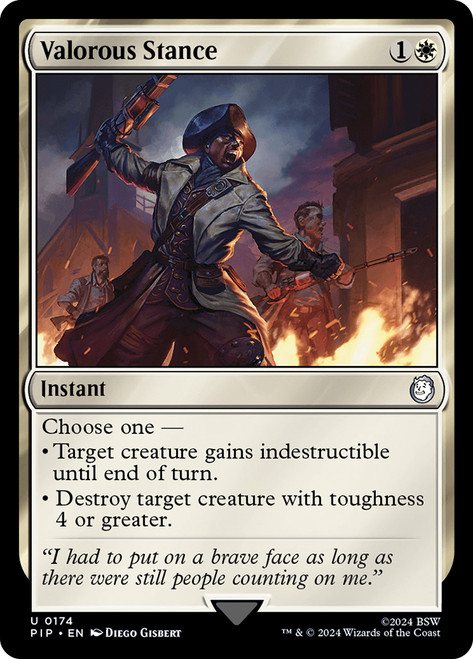 Valorous Stance\nFallout Commander\nSingle\nMagic The Gathering