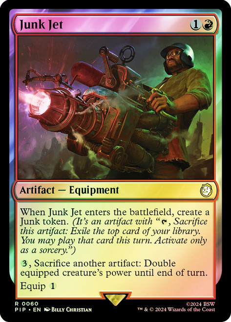 Junk Jet\nFallout Commander\nSingle\nMagic The Gathering