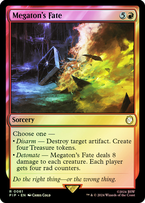 Megaton's Fate\nFallout Commander\nSingle\nMagic The Gathering