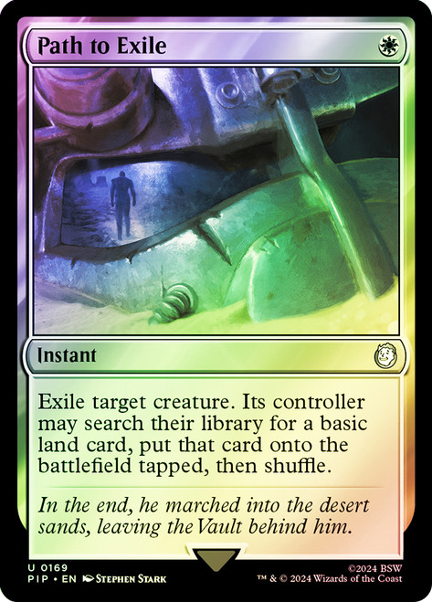 Path to Exile\nFallout Commander\nSingle\nMagic The Gathering