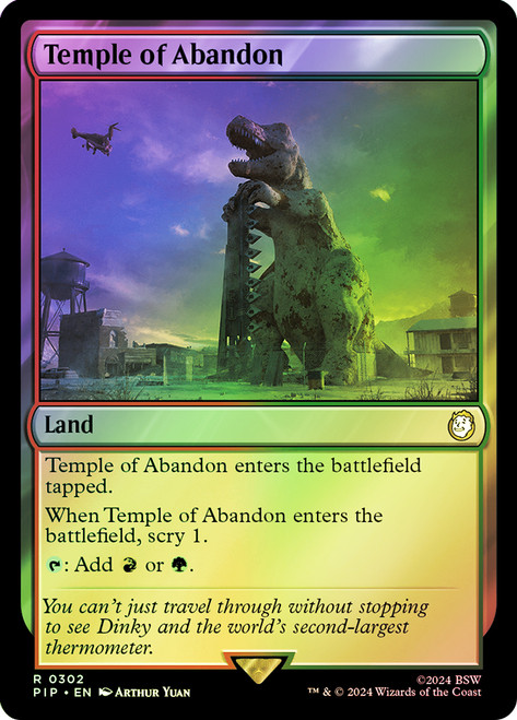 Temple of Abandon\nFallout Commander\nSingle\nMagic The Gathering