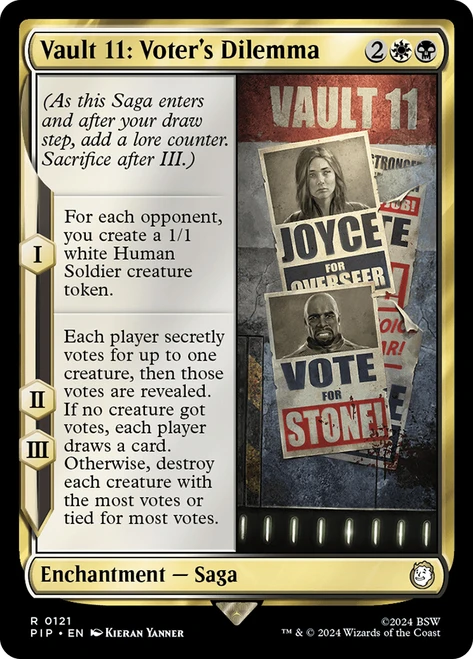 Vault 11: Voter's Dilemma\nFallout Commander\nSingle\nMagic The Gathering