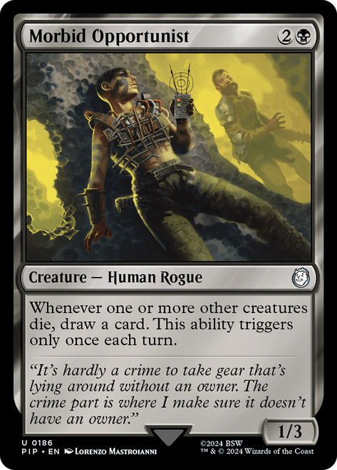 Morbid Opportunist\nFallout Commander\nSingle\nMagic The Gathering