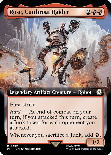 Rose, Cutthroat Raider | Fallout Commander | Star City Games