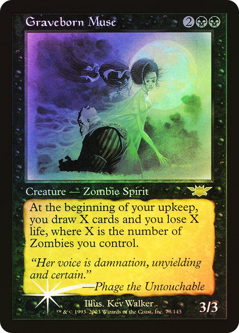Graveborn Muse\nLegions\nSingle\nMagic The Gathering