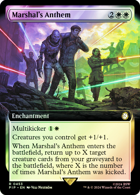 Marshal's Anthem (Extended Art)\nFallout Commander - Variants\nSingle\nMagic The Gathering