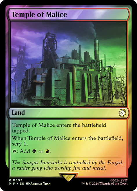 Temple of Malice\nFallout Commander\nSingle\nMagic The Gathering