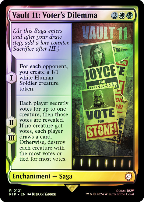 Vault 11: Voter's Dilemma\nFallout Commander\nSingle\nMagic The Gathering