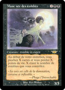Graveborn Muse
Legions - French
Single
Magic The Gathering