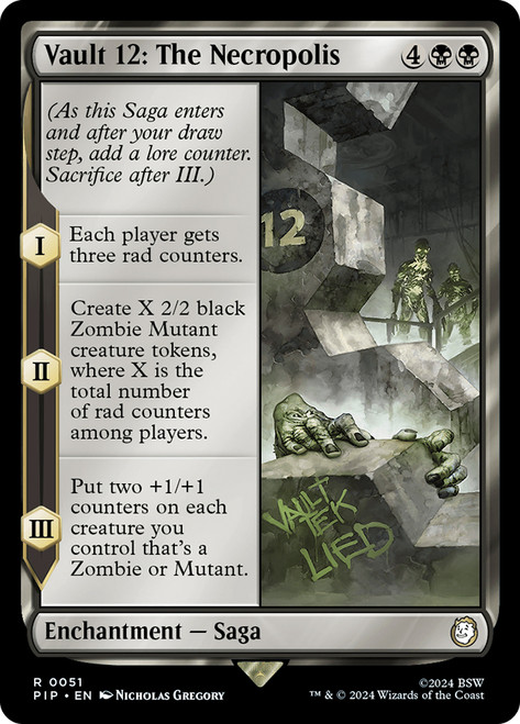 Vault 12: The Necropolis\nFallout Commander\nSingle\nMagic The Gathering