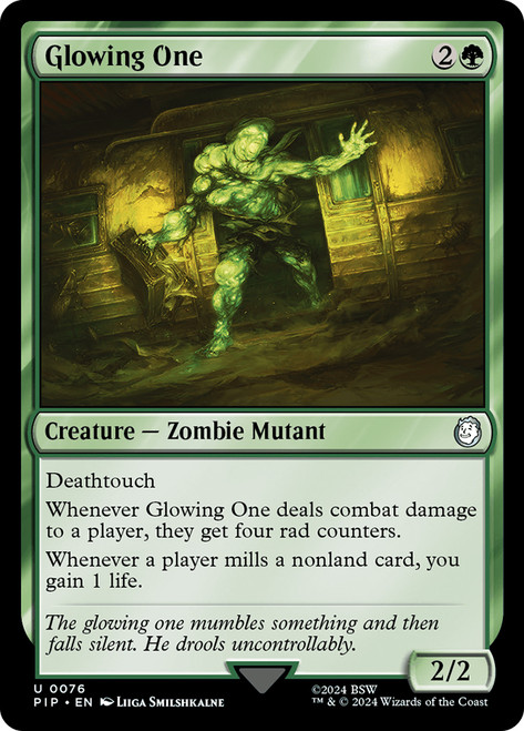 Glowing One\nFallout Commander\nSingle\nMagic The Gathering