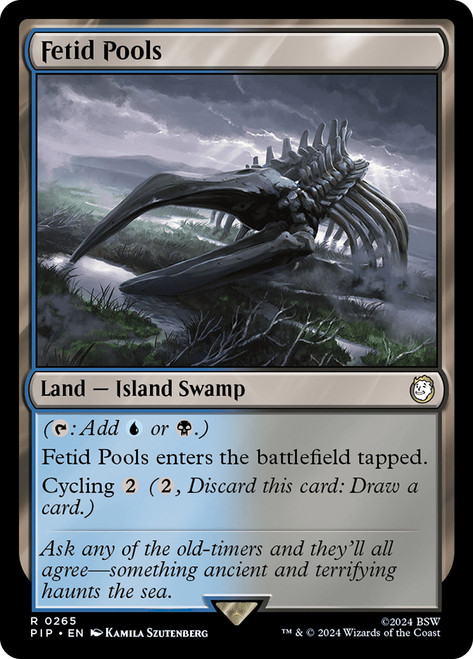Fetid Pools\nFallout Commander\nSingle\nMagic The Gathering