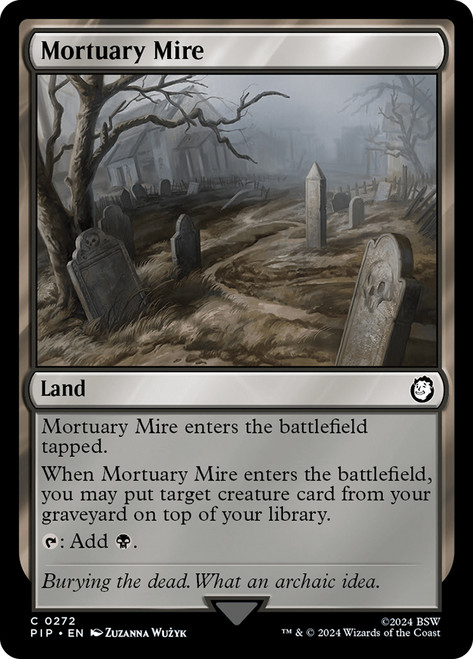 Mortuary Mire\nFallout Commander\nSingle\nMagic The Gathering