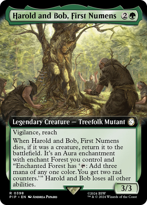 Harold and Bob, First Numens (Extended Art)\nFallout Commander - Variants\nSingle\nMagic The Gathering