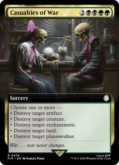 Ravages of War (Borderless) | Fallout Commander - Variants