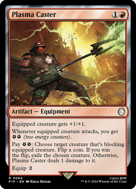 Plasma Caster\nFallout Commander\nSingle\nMagic The Gathering