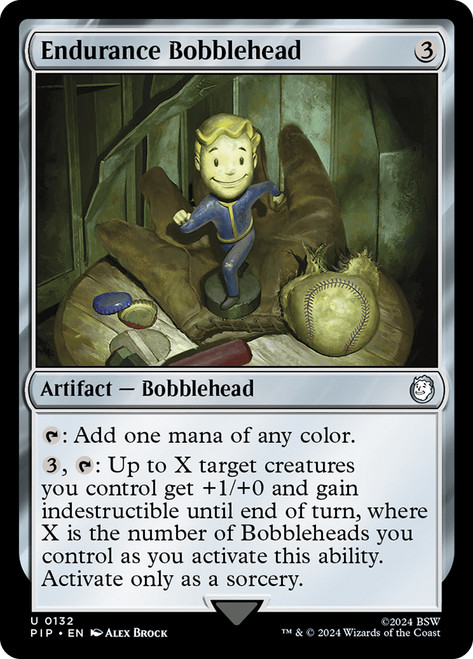 Endurance Bobblehead\nFallout Commander\nSingle\nMagic The Gathering