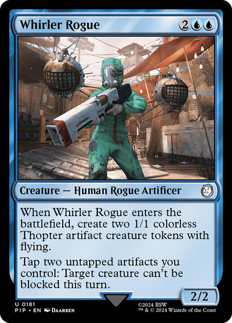 Whirler Rogue\nFallout Commander\nSingle\nMagic The Gathering