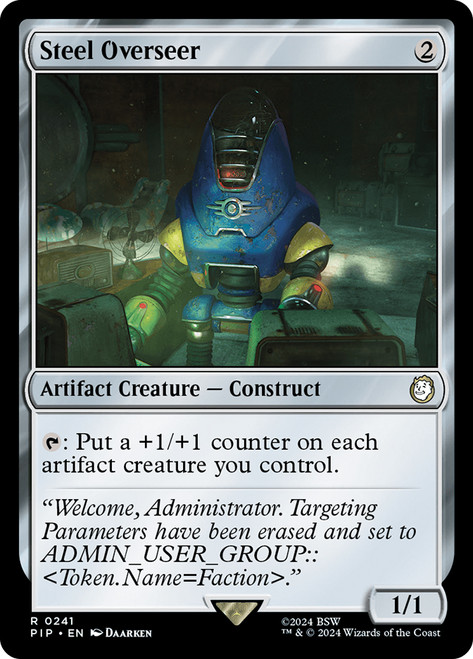 Steel Overseer\nFallout Commander\nSingle\nMagic The Gathering