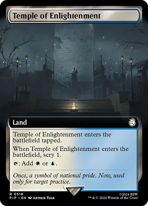 Temple of Enlightenment (Extended Art)\nFallout Commander - Variants\nSingle\nMagic The Gathering