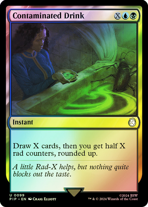 Contaminated Drink\nFallout Commander\nSingle\nMagic The Gathering