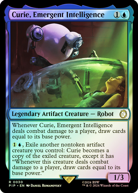 Curie, Emergent Intelligence\nFallout Commander\nSingle\nMagic The Gathering