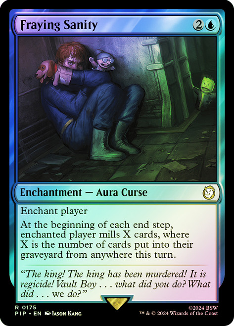 Fraying Sanity\nFallout Commander\nSingle\nMagic The Gathering