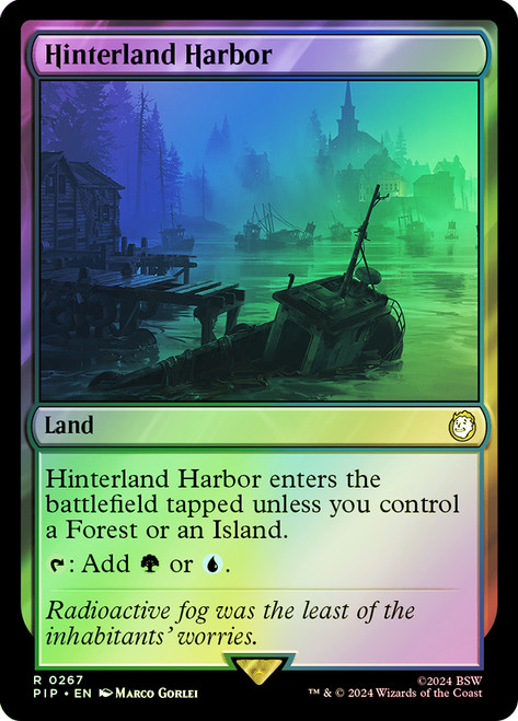 Hinterland Harbor\nFallout Commander\nSingle\nMagic The Gathering