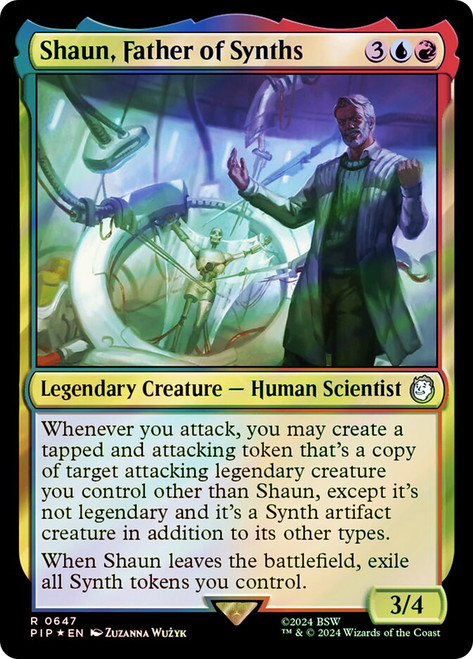 Shaun, Father of Synths (Extended Art) | Fallout Commander