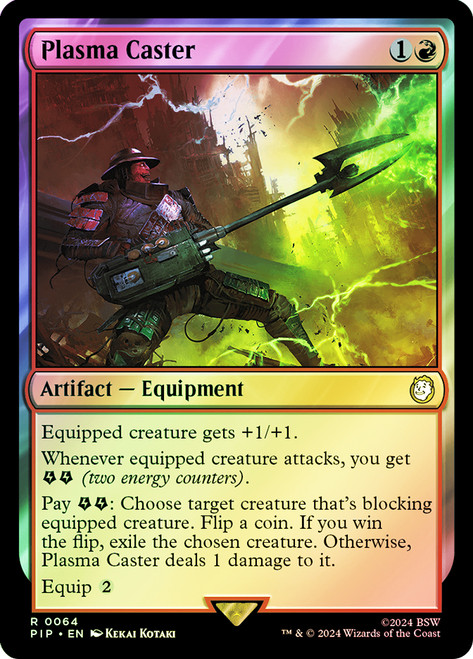 Plasma Caster\nFallout Commander\nSingle\nMagic The Gathering