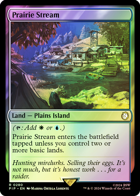 Prairie Stream\nFallout Commander\nSingle\nMagic The Gathering