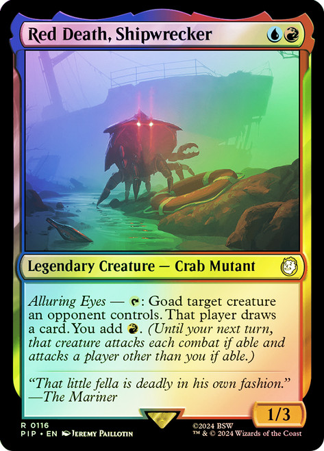 Red Death, Shipwrecker\nFallout Commander\nSingle\nMagic The Gathering
