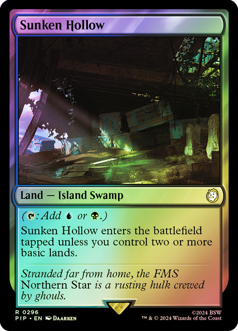 Sunken Hollow\nFallout Commander\nSingle\nMagic The Gathering