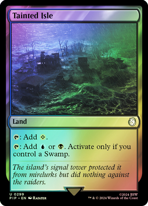 Tainted Isle\nFallout Commander\nSingle\nMagic The Gathering