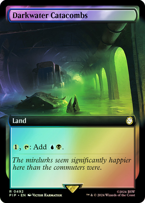 Darkwater Catacombs (Extended Art)\nFallout Commander - Variants\nSingle\nMagic The Gathering