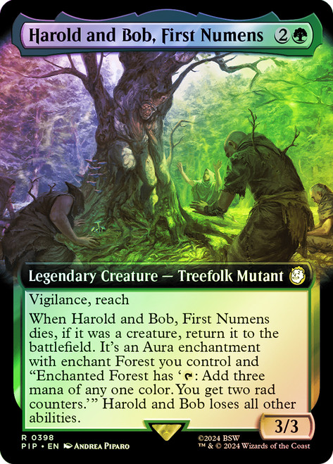 Harold and Bob, First Numens (Extended Art)\nFallout Commander - Variants\nSingle\nMagic The Gathering
