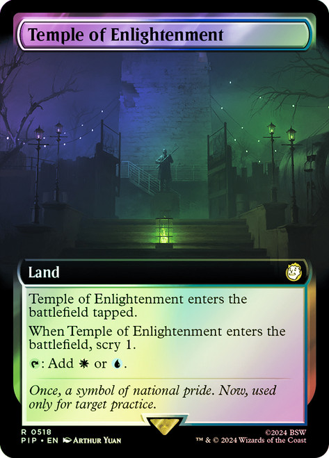 Temple of Enlightenment (Extended Art)\nFallout Commander - Variants\nSingle\nMagic The Gathering