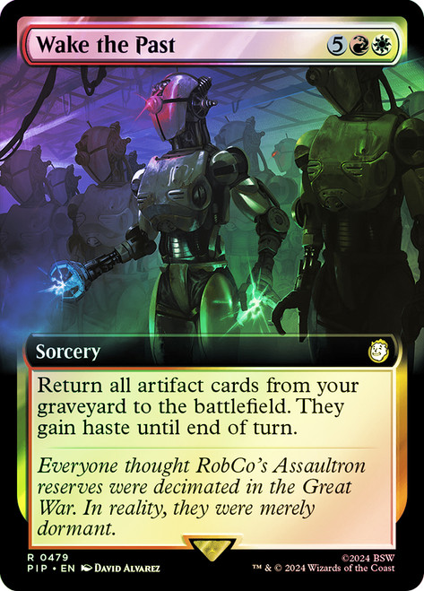 Wake the Past (Extended Art)\nFallout Commander - Variants\nSingle\nMagic The Gathering
