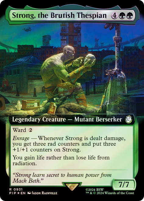 Strong, the Brutish Thespian (Extended Art) | Fallout