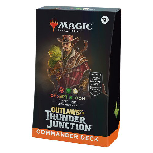 Outlaws of Thunder Junction Commander Deck - Desert Bloom [SLD-MTG-MLT-OTC-EN-DESERT]
